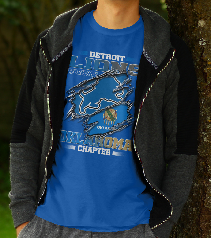 DETROIT LIONS TERRITORY OKLAHOMA CHAPTER T-Shirt