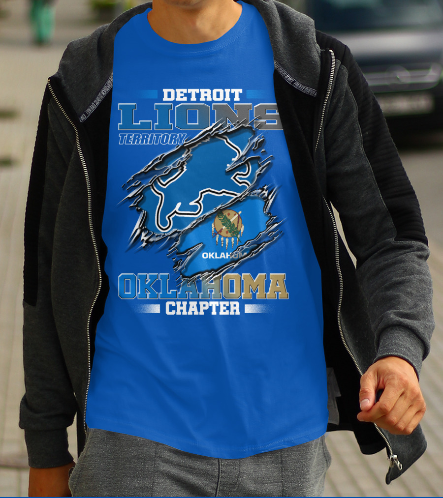 DETROIT LIONS TERRITORY OKLAHOMA CHAPTER T-Shirt