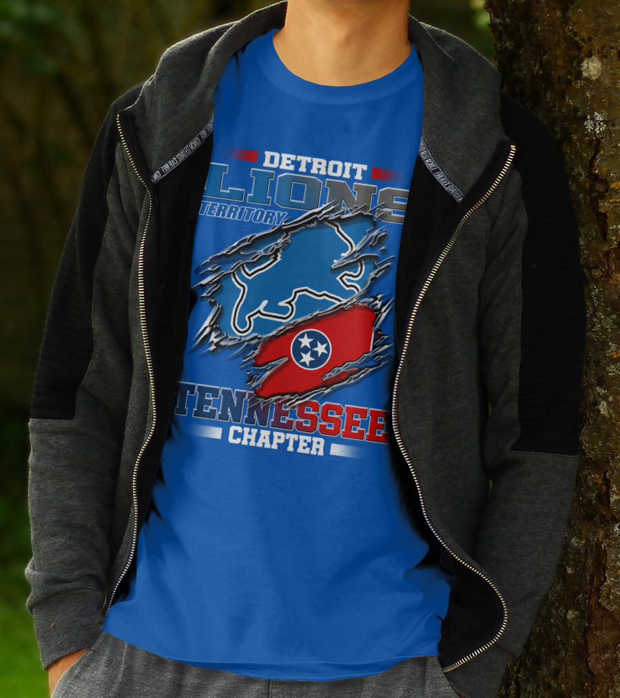 Detroit Lions Territory Tennessee Chapter T-Shirt