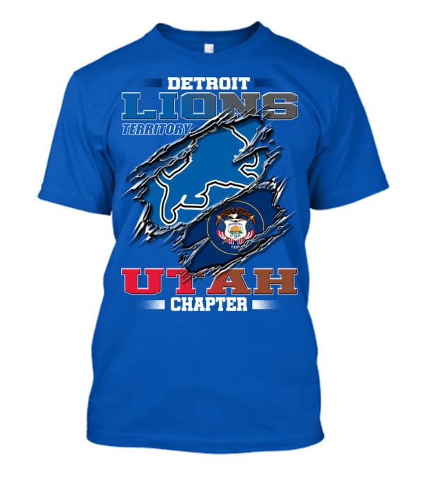 DETRIOT LIONS TERRITORY UTAH CHAPTER T-Shirt