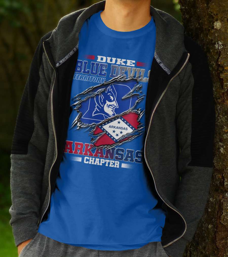 Duke Blue Devils Territory Arkansas Chapter T-Shirt