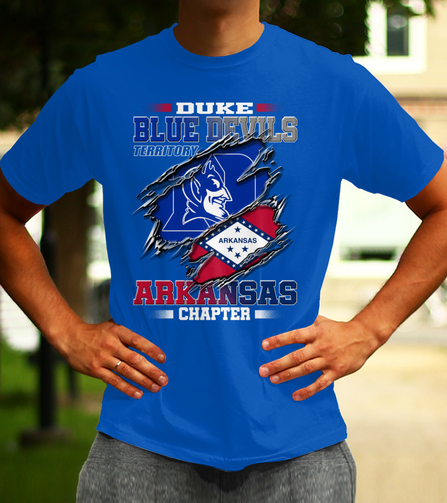 Duke Blue Devils Territory Arkansas Chapter T-Shirt