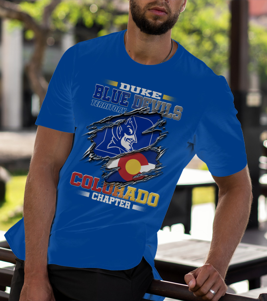 DUKE BLUE DEVILS TERRITORY COLORADO CHAPTER T-Shirt