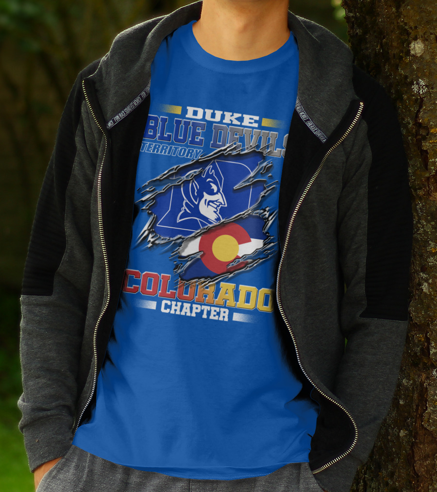 DUKE BLUE DEVILS TERRITORY COLORADO CHAPTER T-Shirt