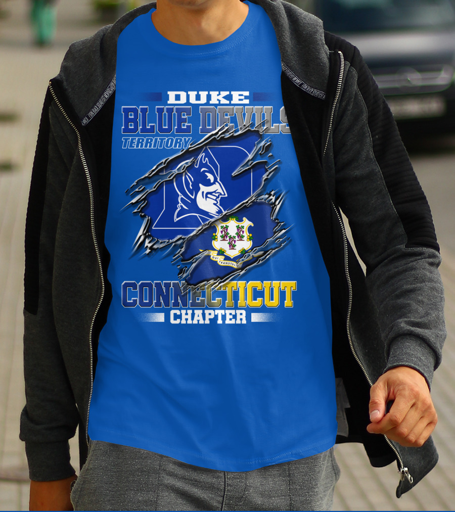Duke Blue Devils Territory Connecticut Chapter T-Shirt