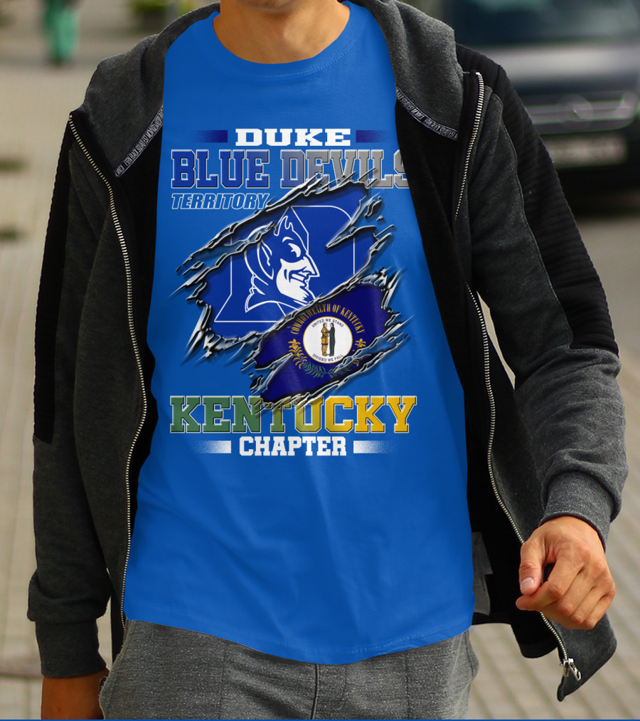 Duke Blue Devils Territory Kentucky Chapter T-Shirt