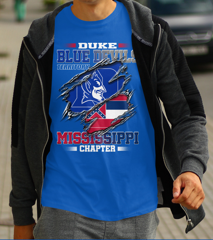 Duke Blue Devils Territory Mississippi Chapter T-Shirt