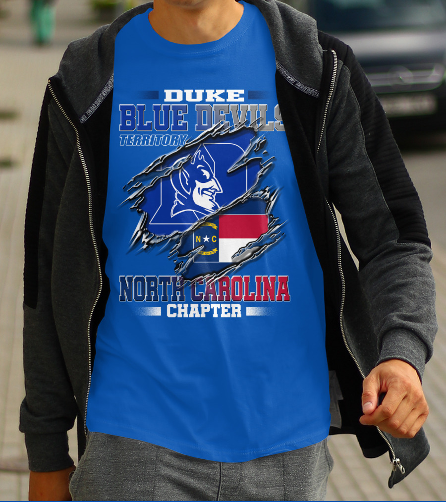 Duke Blue Devils Territory North Carolina Chapter T-Shirt