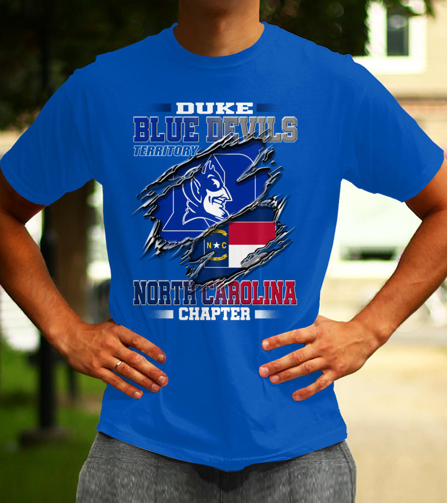 Duke Blue Devils Territory North Carolina Chapter T-Shirt
