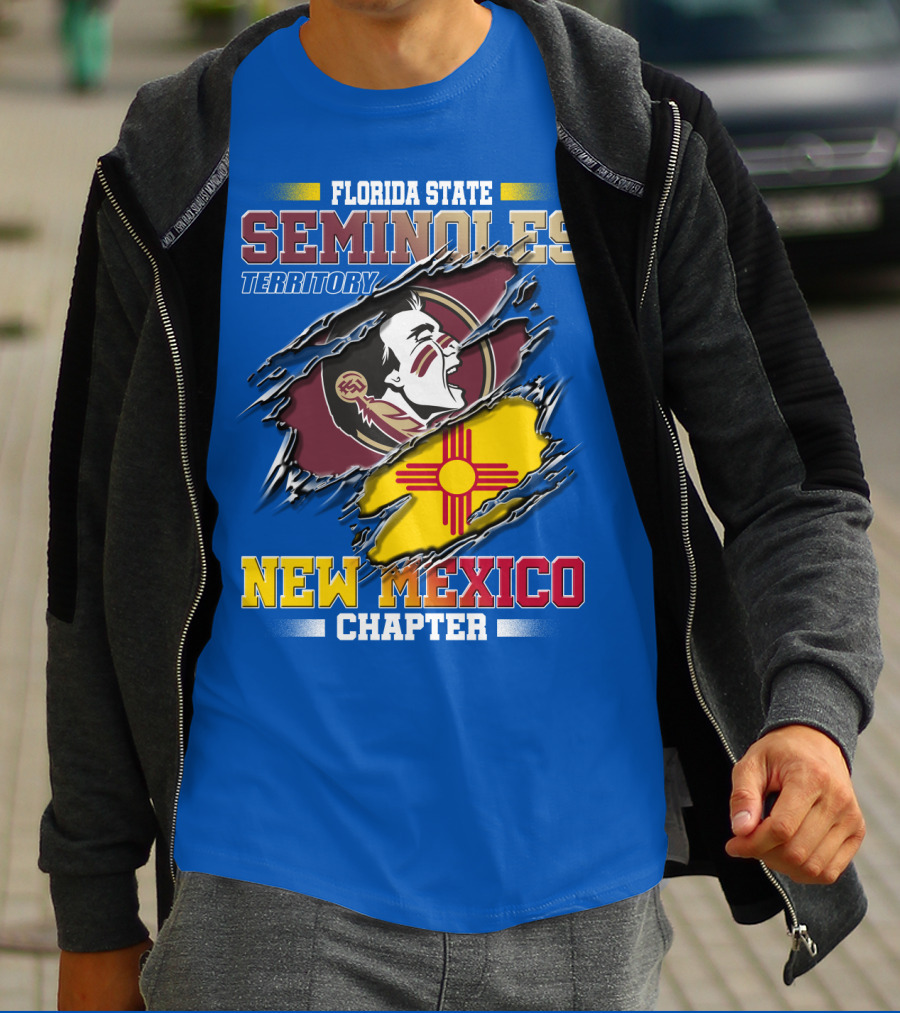 Florida State Seminoles Territory New Mexico Chapter T-Shirt