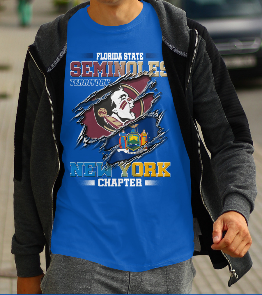 Florida State Seminoles Territory New York Chapter T-Shirt