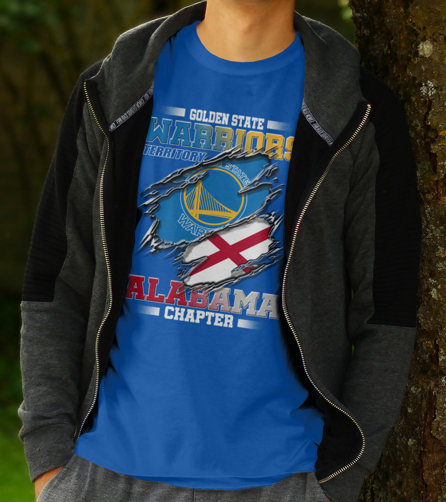 Golden State Warriors Territory Alabama Chapter T-Shirt