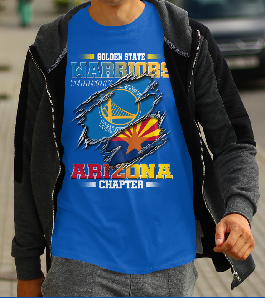 Golden State Warriors Territory Arizona Chapter T-Shirt