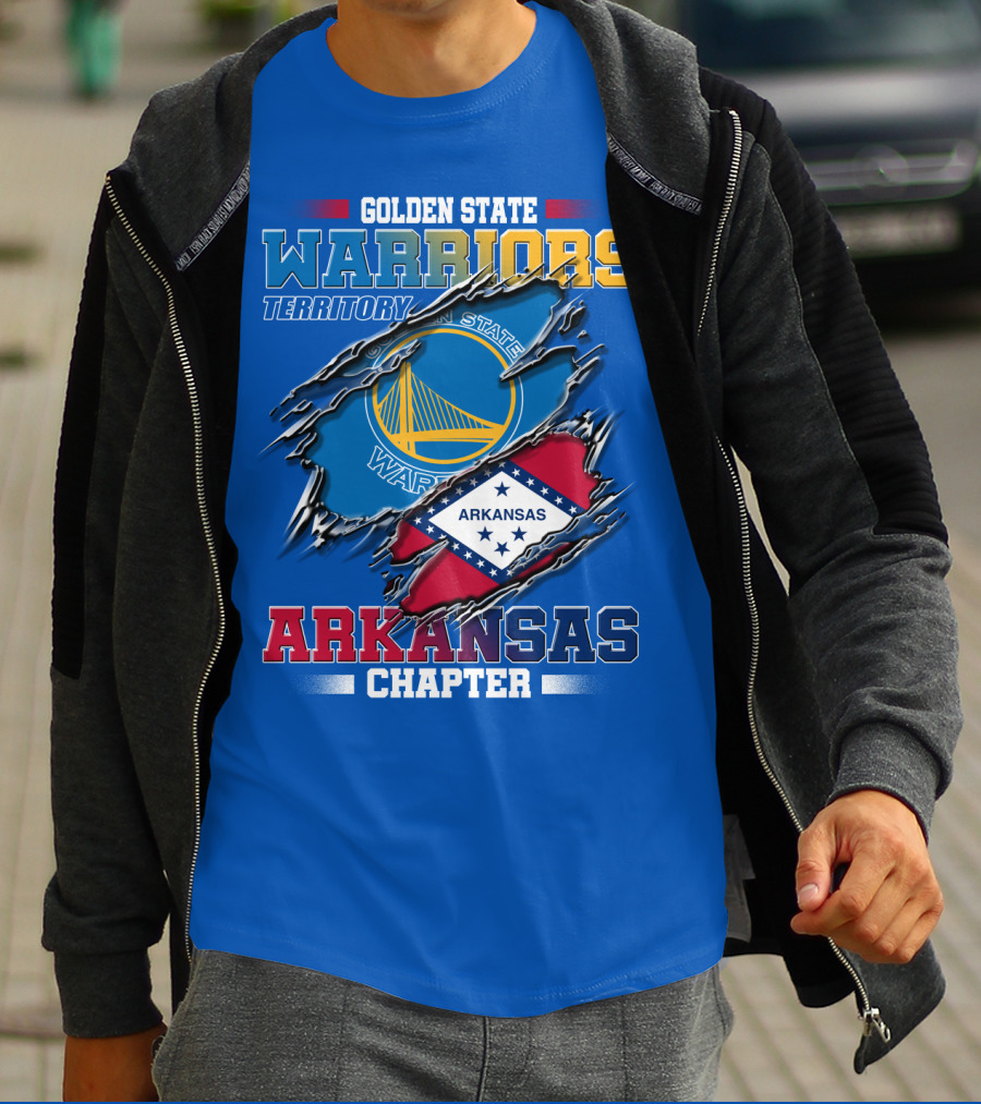 Golden State Warriors Territory Arkansas Chapter T-Shirt
