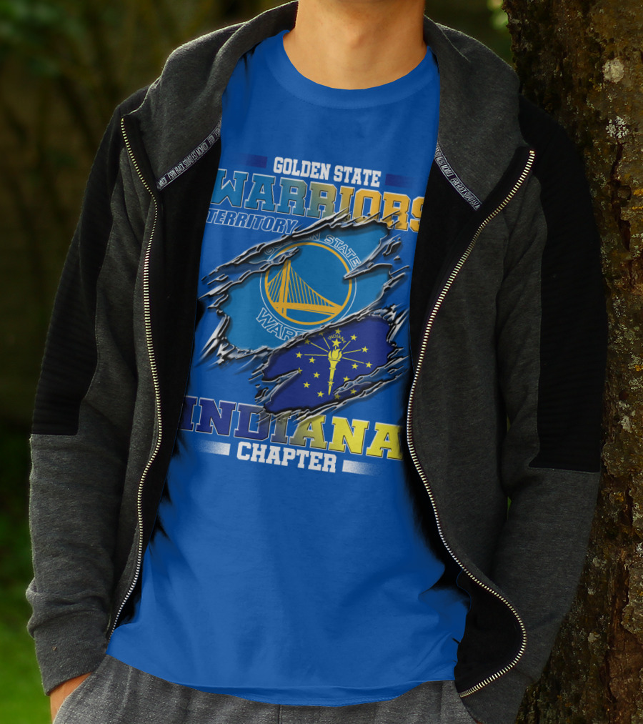 Golden State Warriors Territory Indiana Chapter T-Shirt