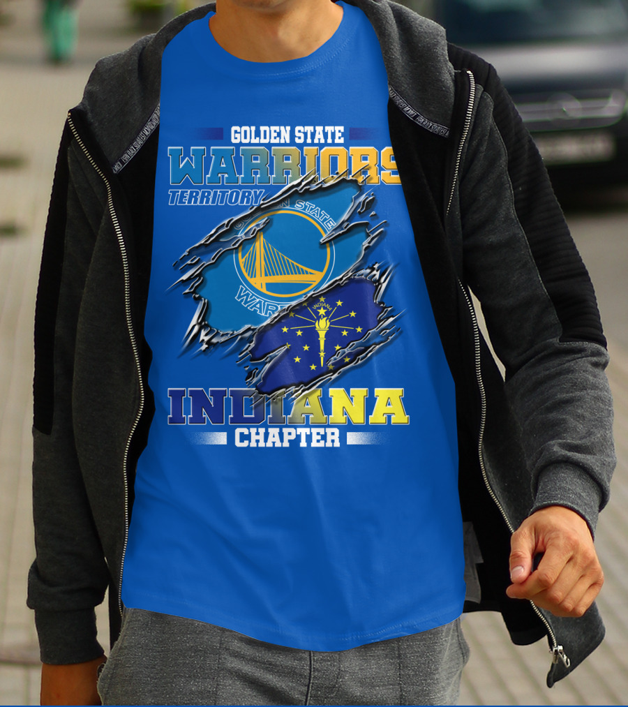 Golden State Warriors Territory Indiana Chapter T-Shirt