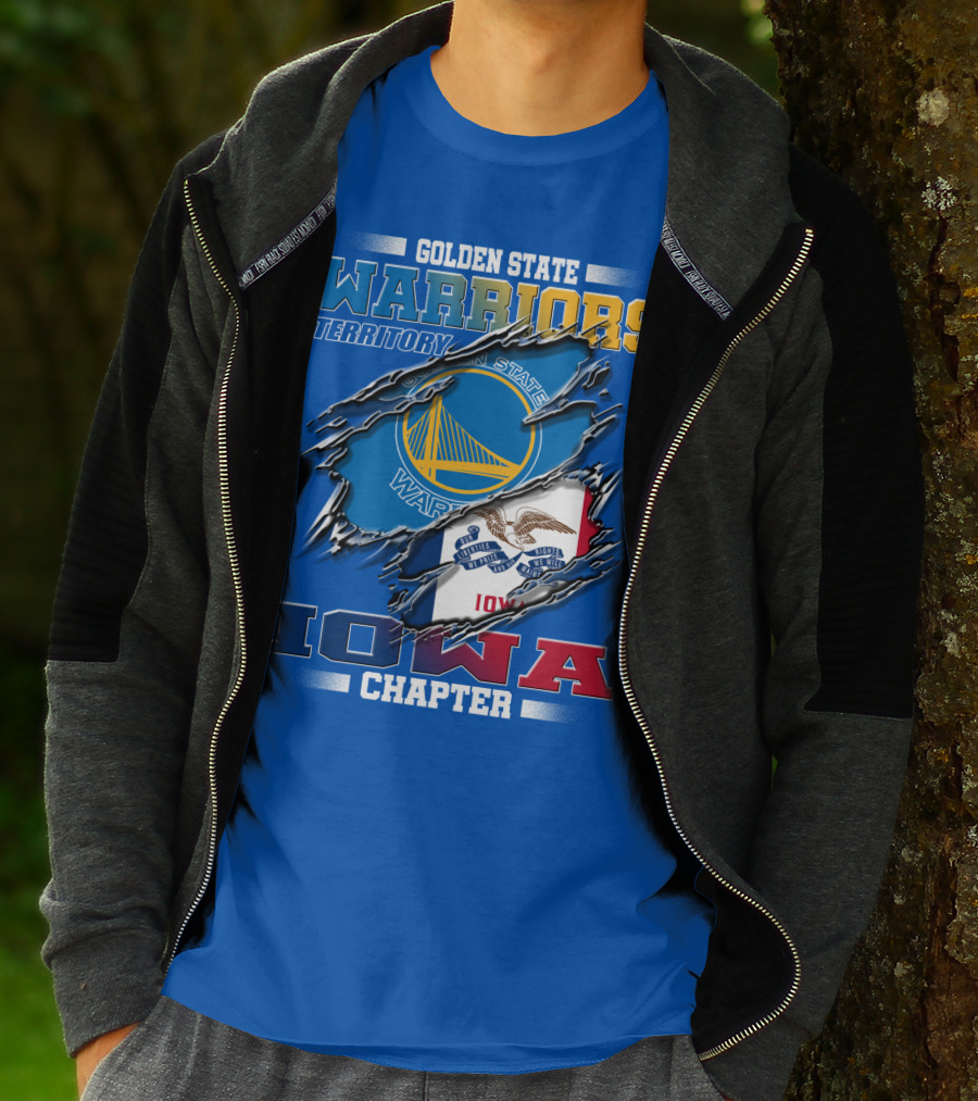 Golden State Warriors Territory Iowa Chapter T-Shirt
