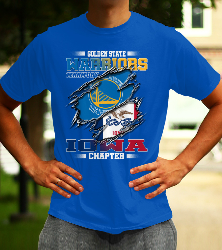 Golden State Warriors Territory Iowa Chapter T-Shirt
