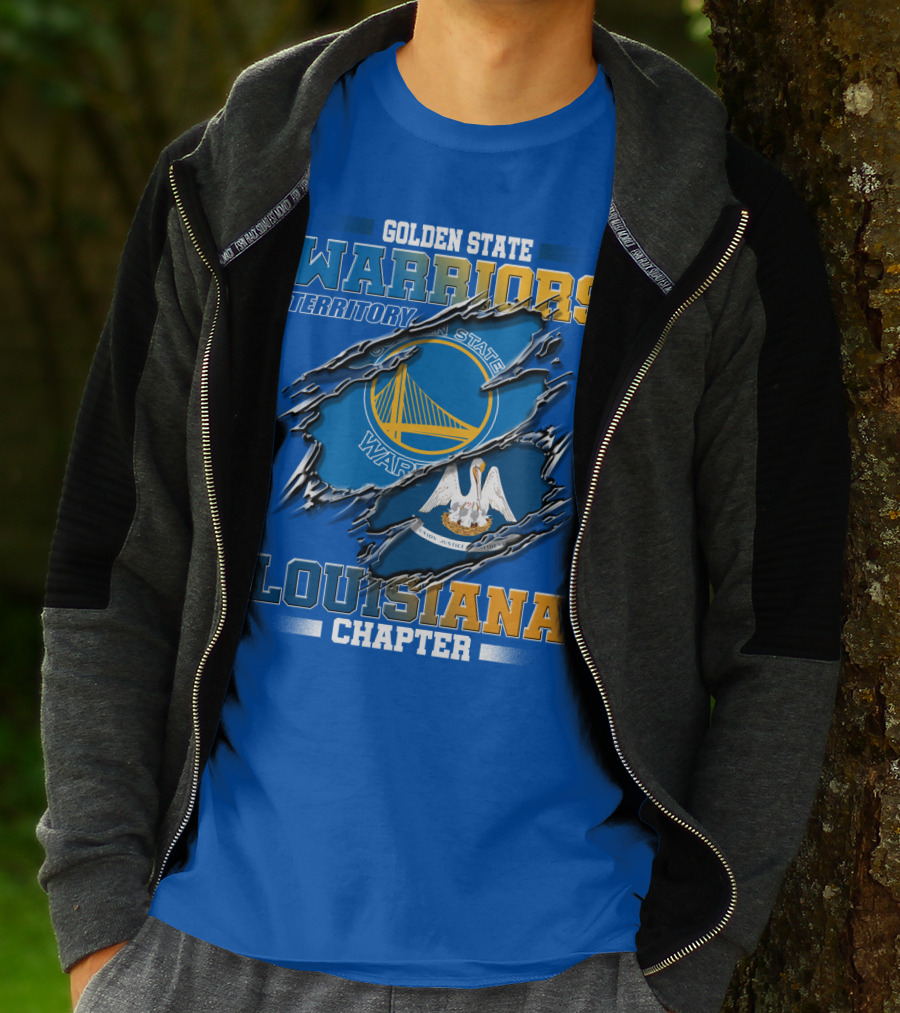 Golden State Warriors Territory Louisiana Chapter T-Shirt