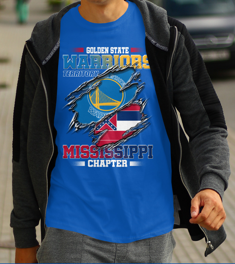 Golden State Warriors Territory Mississippi Chapter T-Shirt