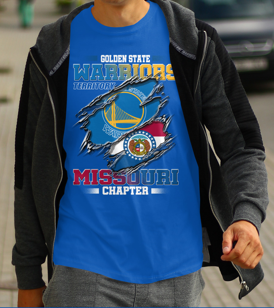 Golden State Warriors Territory Missouri Chapter T-Shirt
