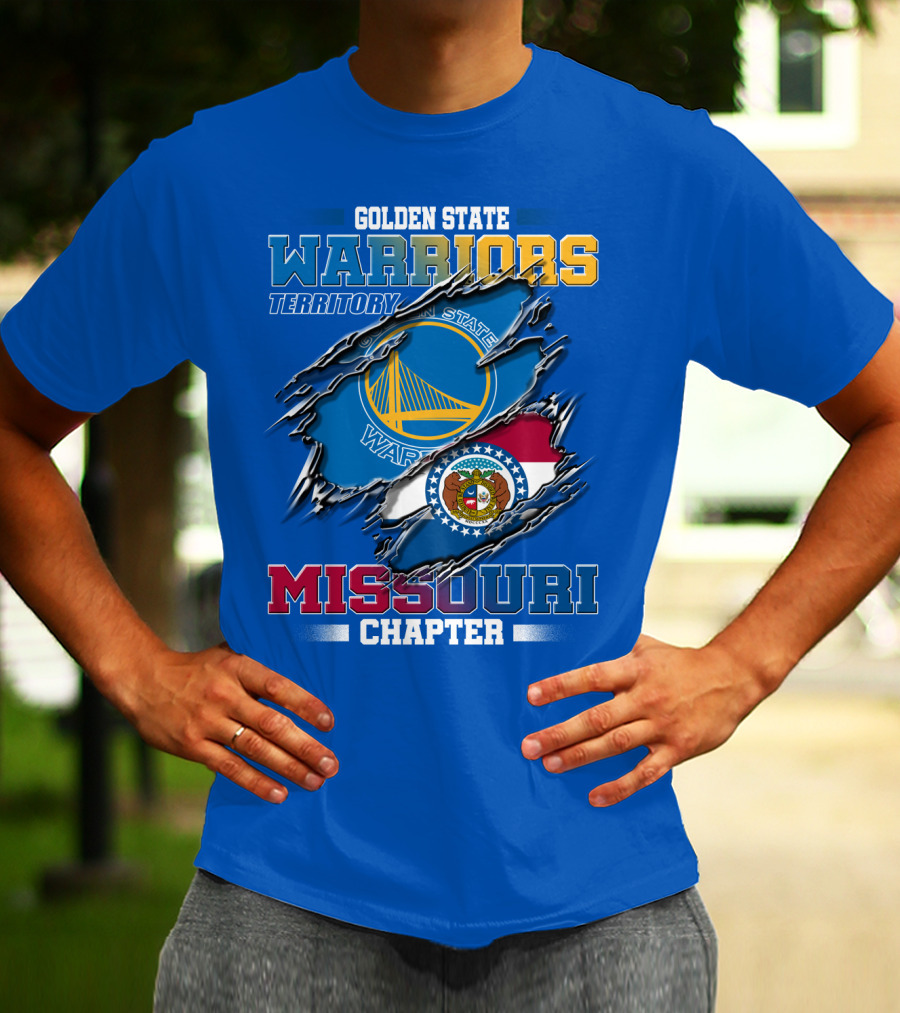 Golden State Warriors Territory Missouri Chapter T-Shirt
