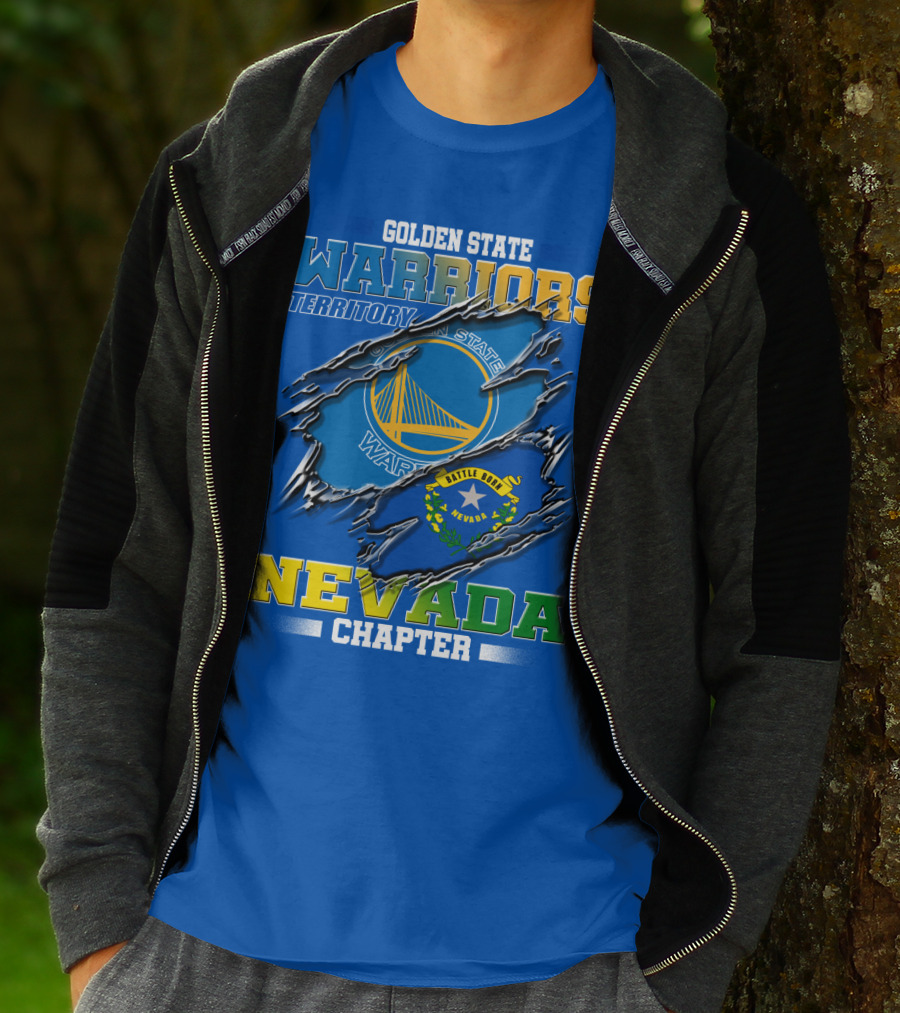 Golden State Warriors Territory Nevada Chapter Battle Born T-Shirt