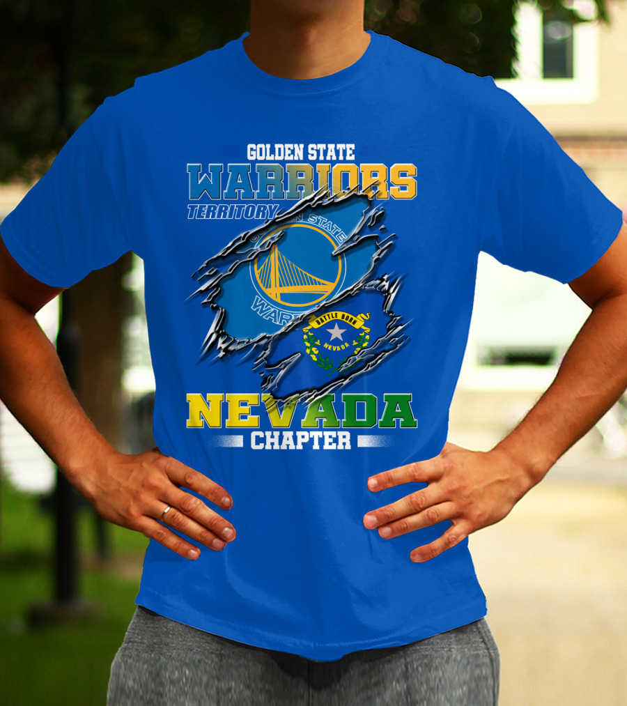 Golden State Warriors Territory Nevada Chapter Battle Born T-Shirt