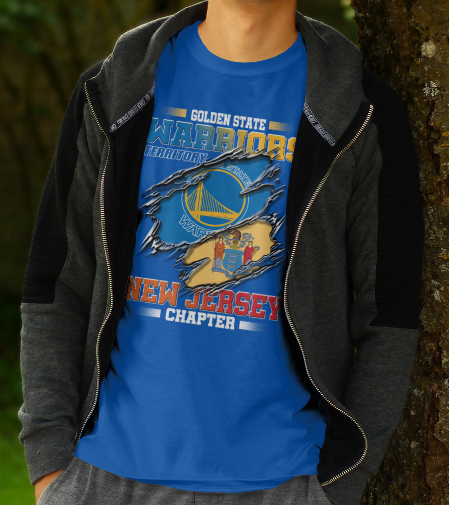 Golden State Warriors Territory New Jersey Chapter T-Shirt