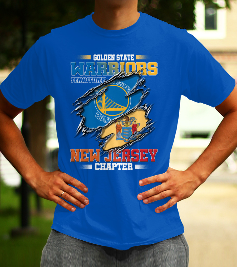 Golden State Warriors Territory New Jersey Chapter T-Shirt