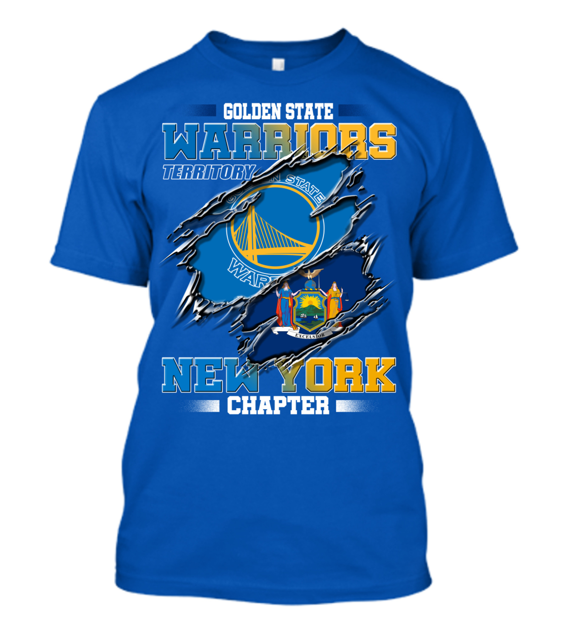 Golden State Warriors Territory New York Chapter T-Shirt