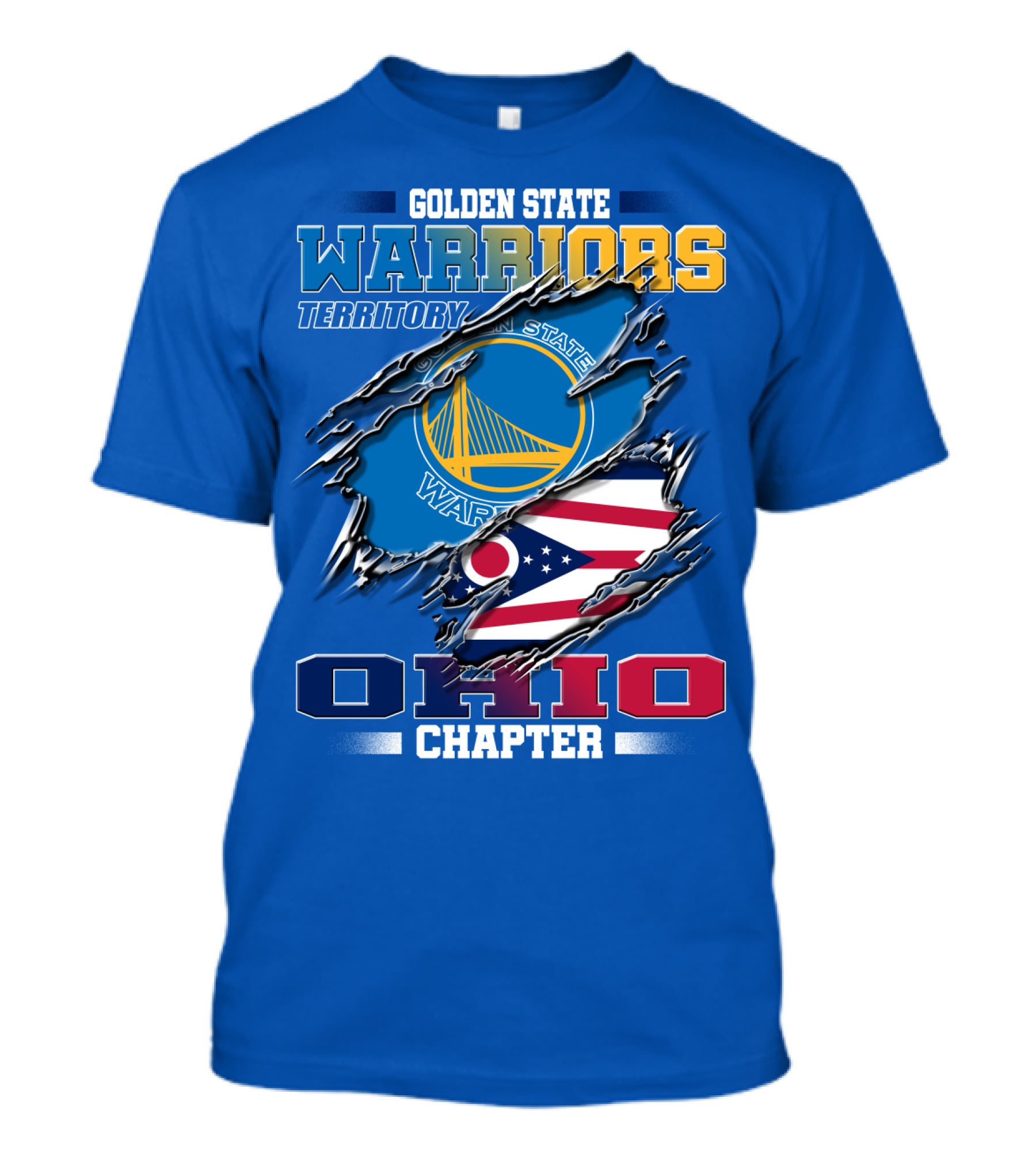 Golden State Warriors Territory Ohio Chapter T-Shirt