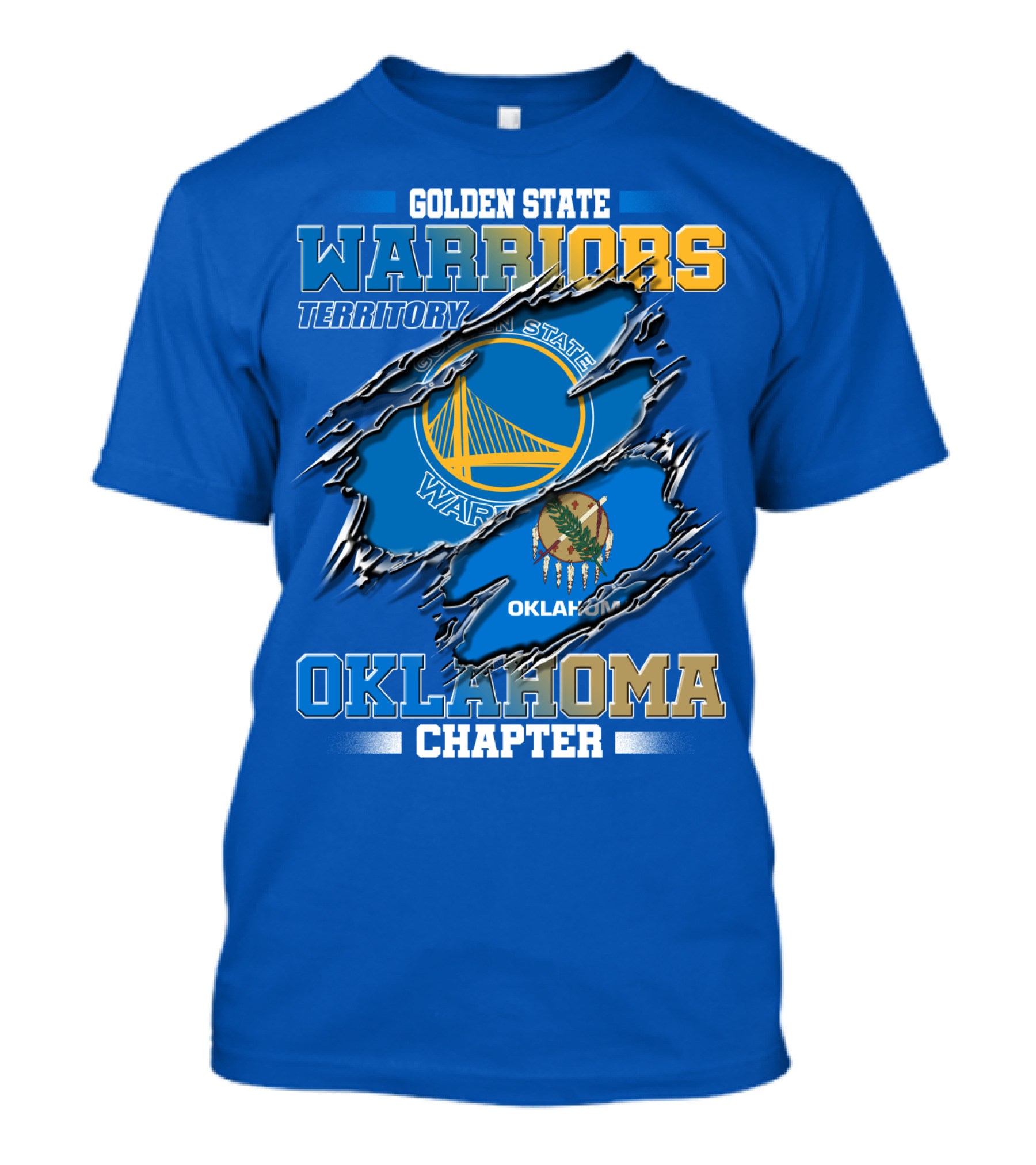 Golden State Warriors Territory Oklahoma Chapter T-Shirt