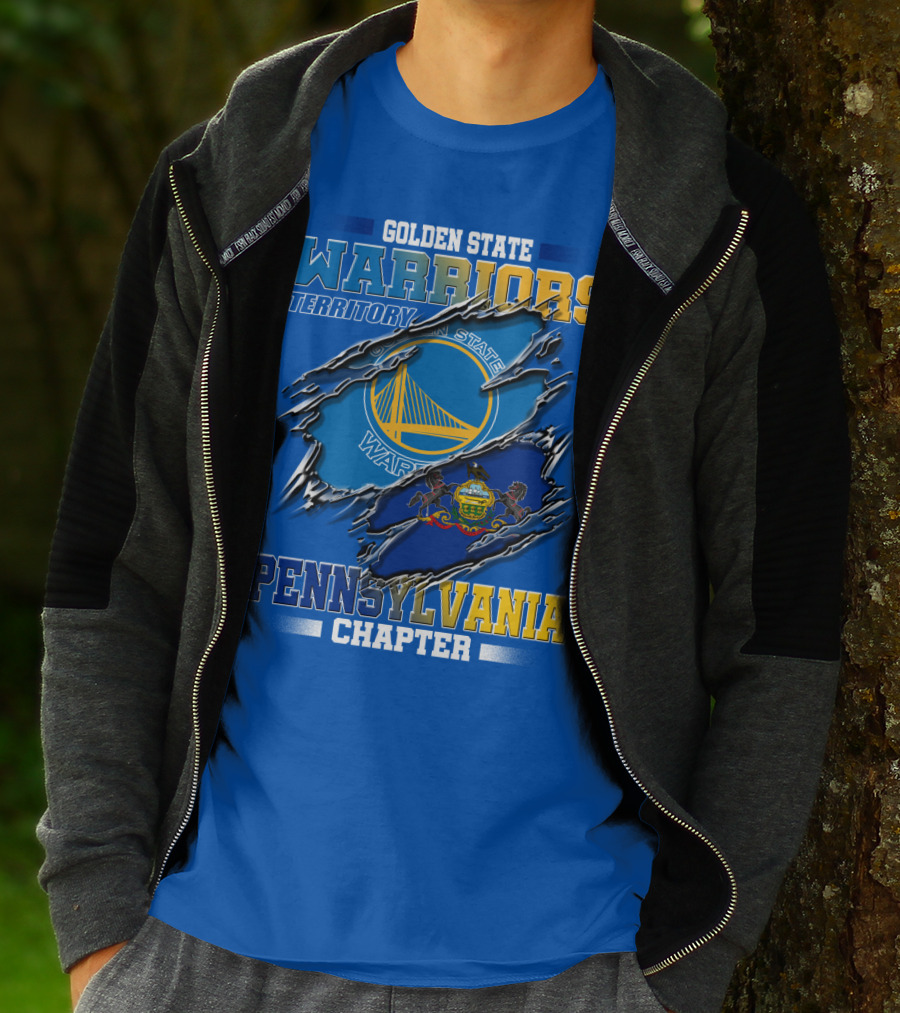 Golden State Warriors Territory Pennsylvania Chapter T-Shirt