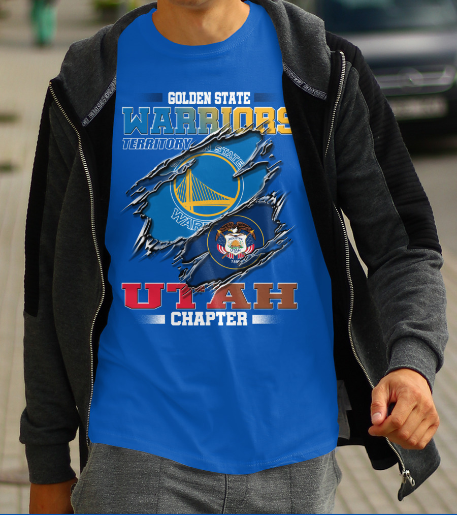 Golden State Warriors Territory Utah Chapter T-Shirt