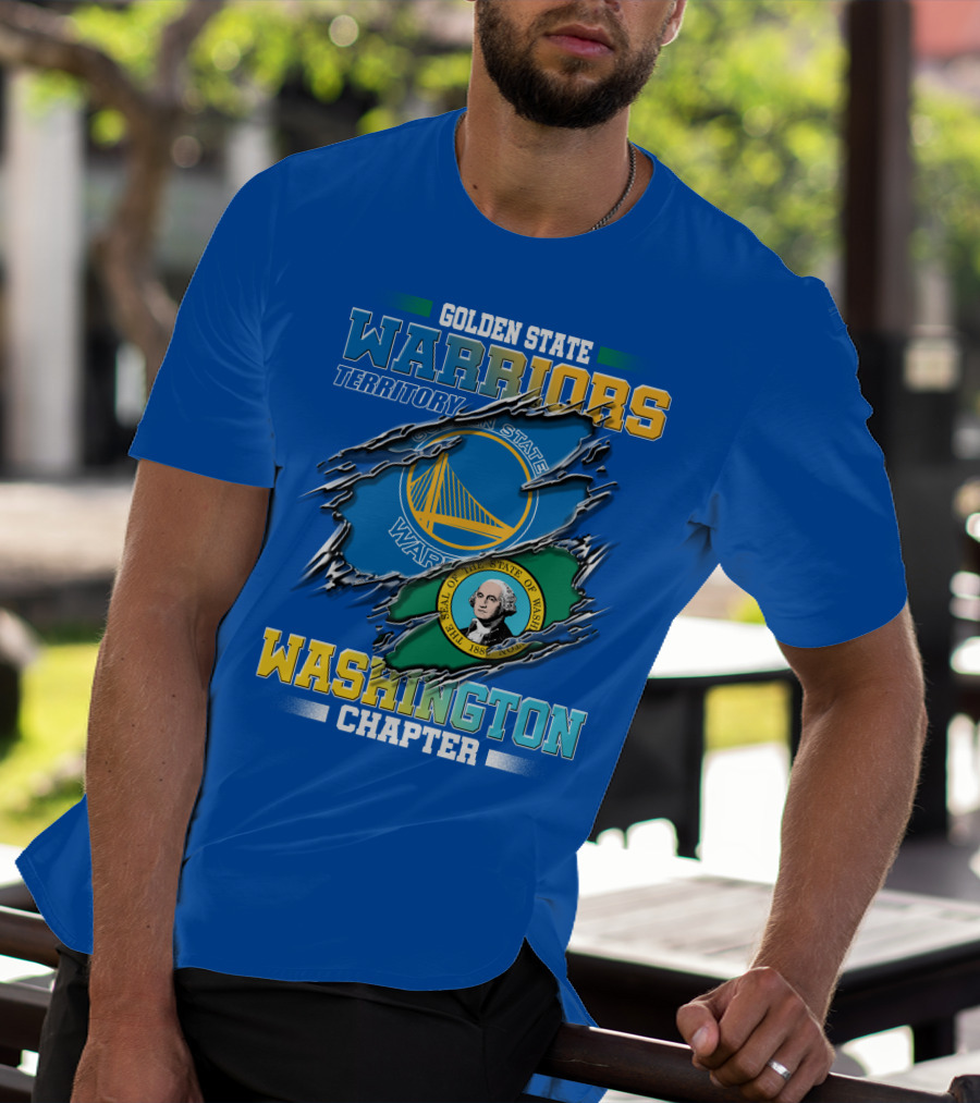 Golden State Warriors Territory Washington Chapter T-Shirt