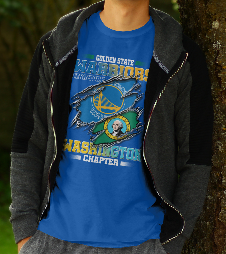 Golden State Warriors Territory Washington Chapter T-Shirt