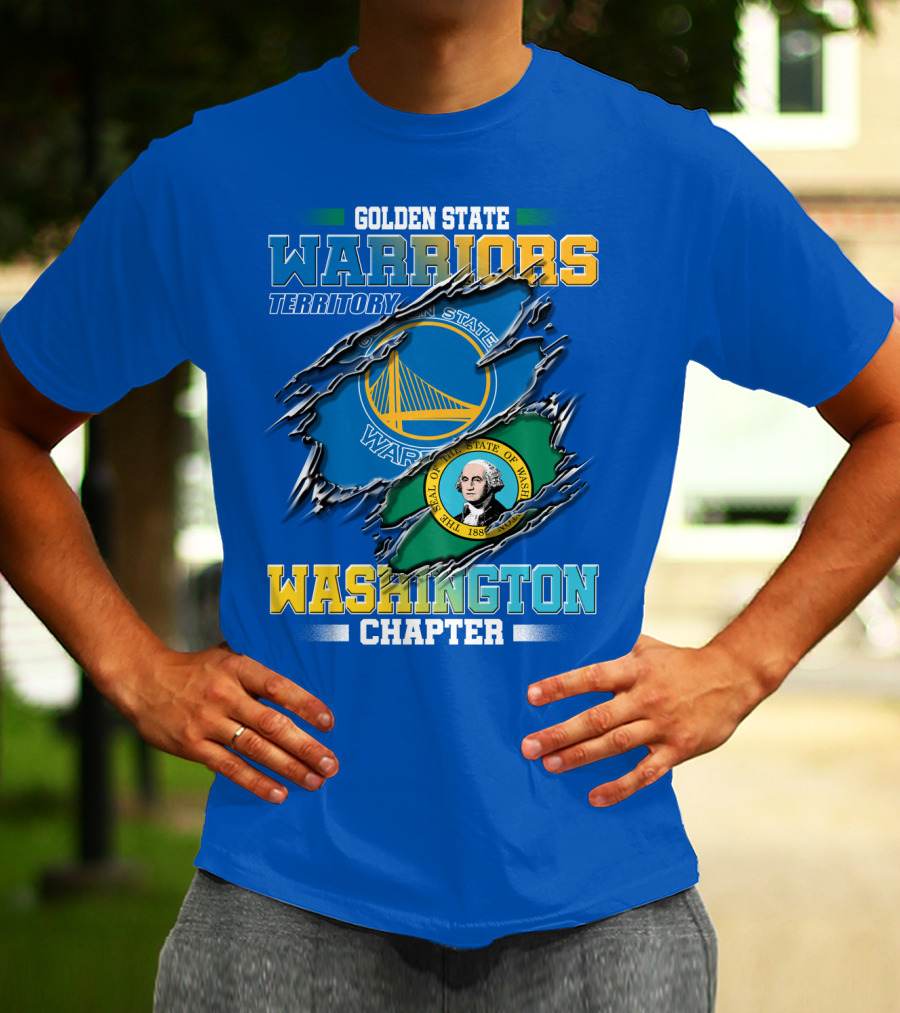 Golden State Warriors Territory Washington Chapter T-Shirt