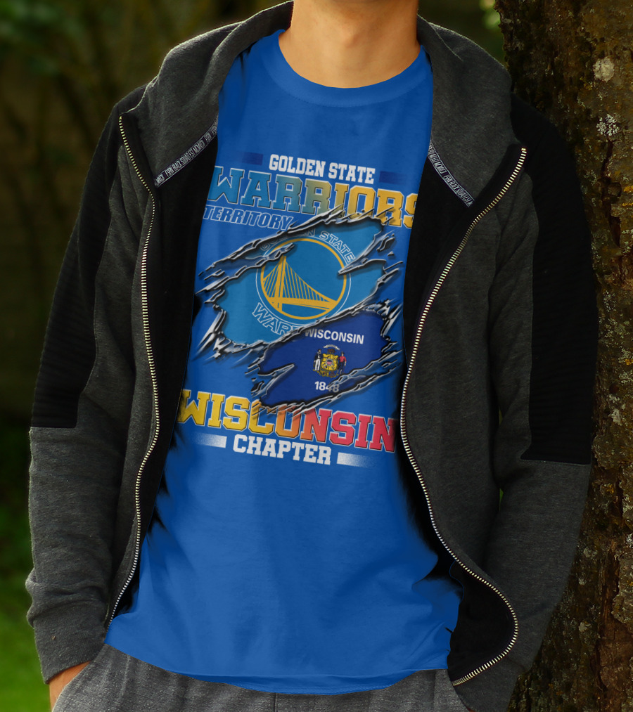 Golden State Warriors Territory Wisconsin Chapter T-Shirt