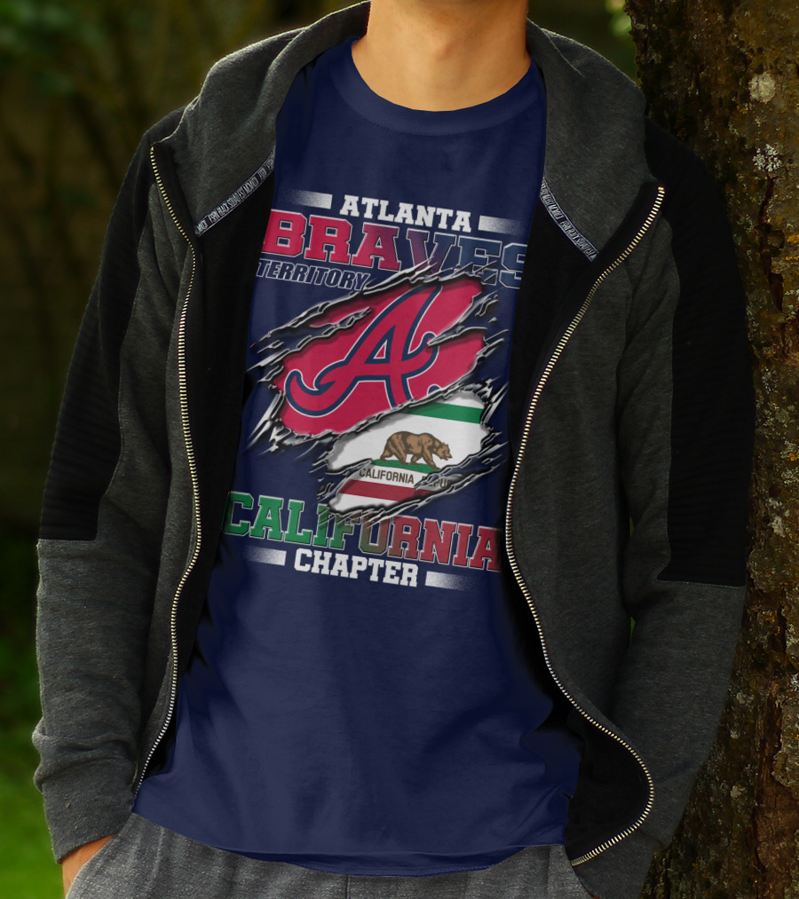 Atlanta Braves Territory California Chapter T-Shirt