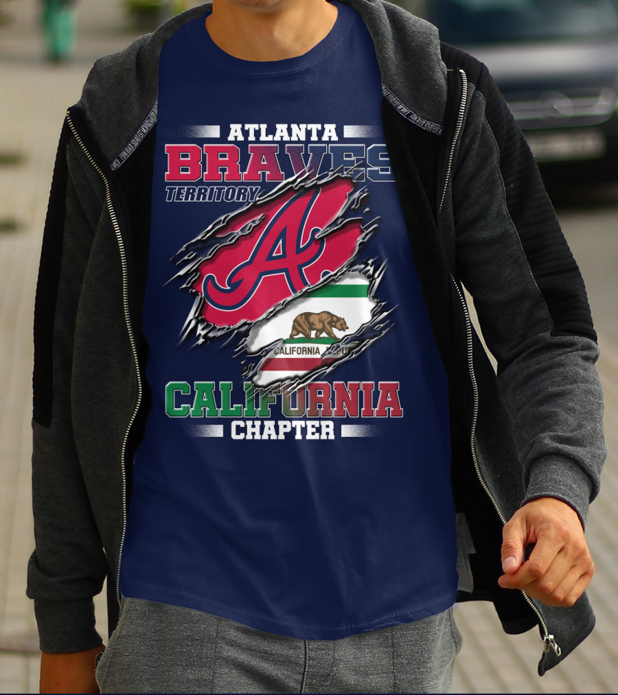 Atlanta Braves Territory California Chapter T-Shirt
