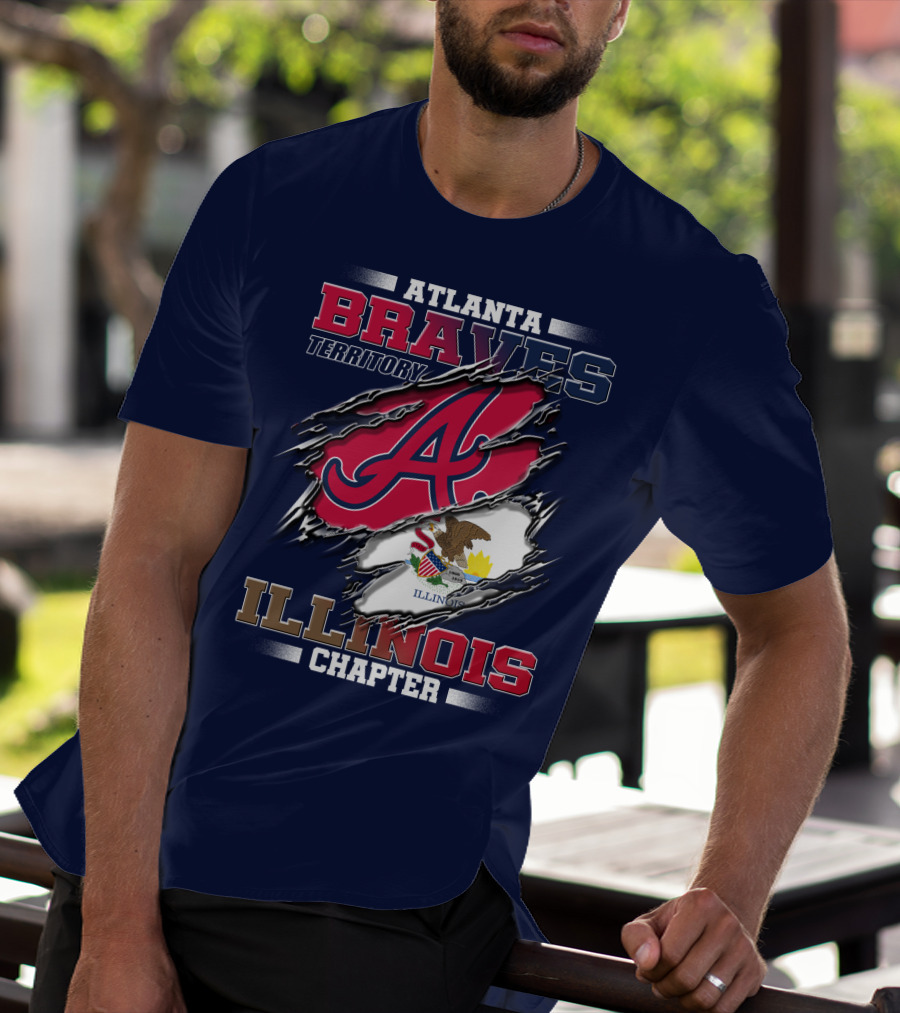 ATLANTA BRAVES TERRITORY ILLINOIS CHAPTER T-Shirt