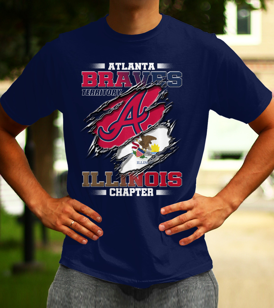 ATLANTA BRAVES TERRITORY ILLINOIS CHAPTER T-Shirt