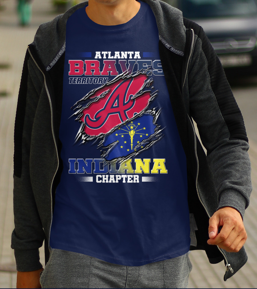 Atlanta Braves Territory Indiana Chapter T-Shirt