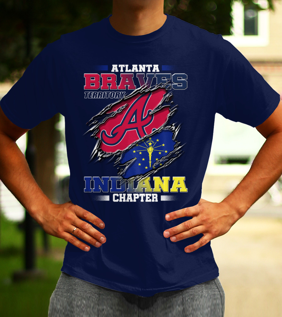 Atlanta Braves Territory Indiana Chapter T-Shirt