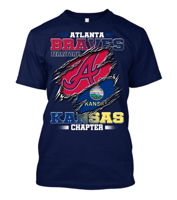 Atlanta Braves Territory Kansas Chapter T-Shirt