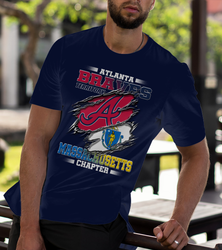 Atlanta Braves Territory Massachusetts Chapter T-Shirt