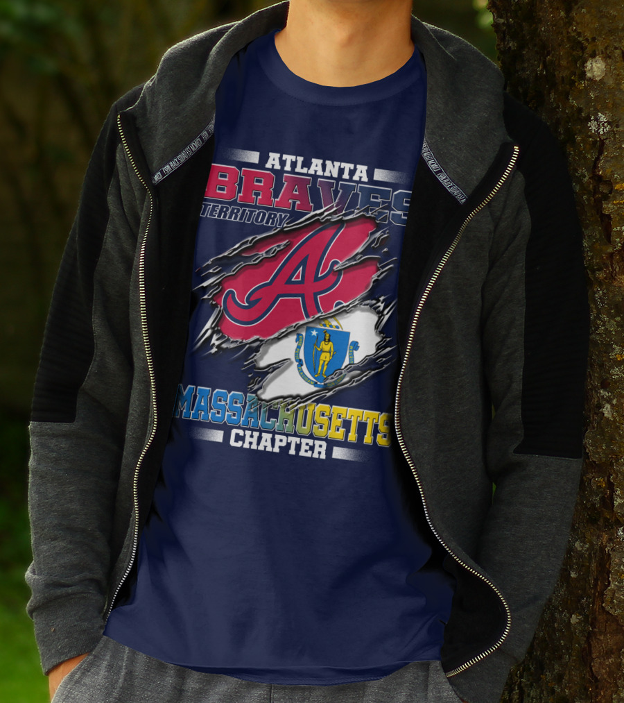 Atlanta Braves Territory Massachusetts Chapter T-Shirt