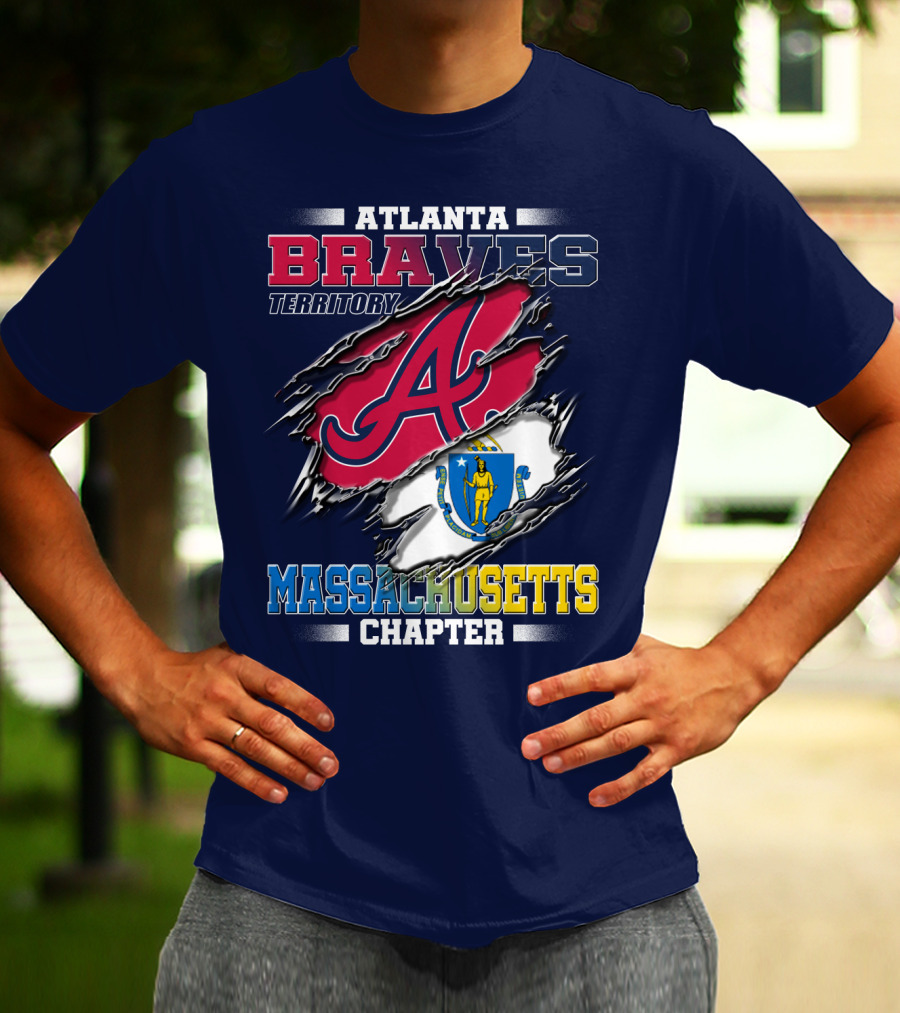 Atlanta Braves Territory Massachusetts Chapter T-Shirt