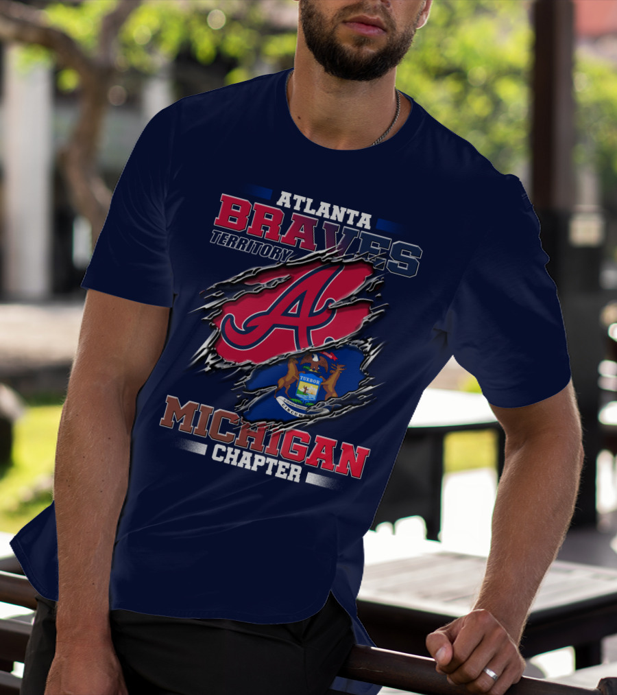 Atlanta Braves Territory Michigan Chapter T-Shirt